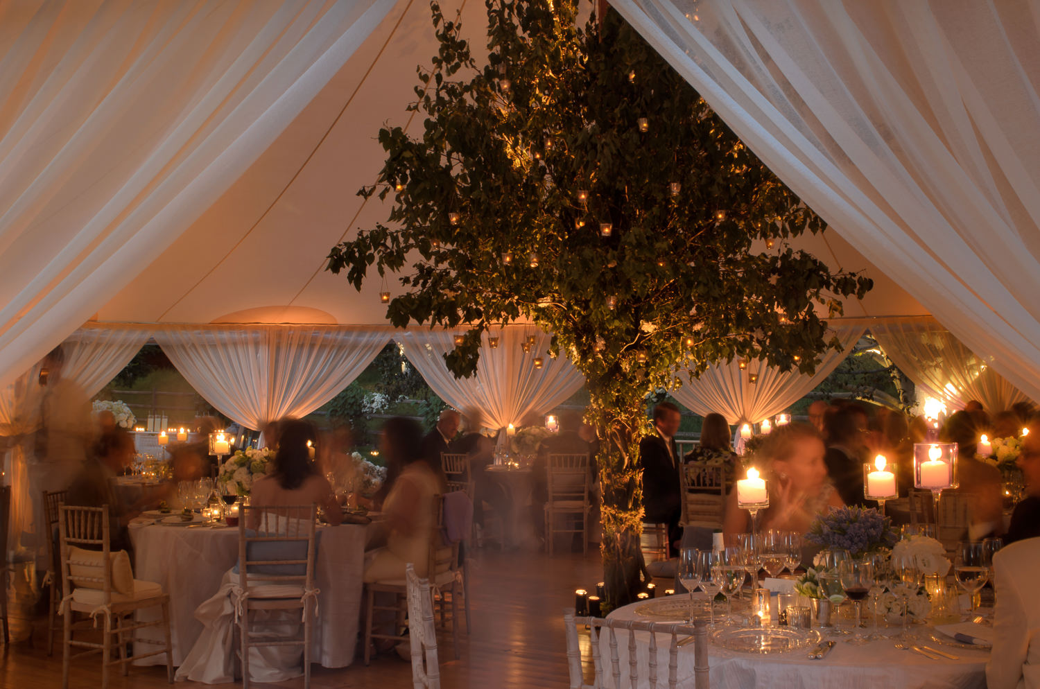 tent reception decor wedding