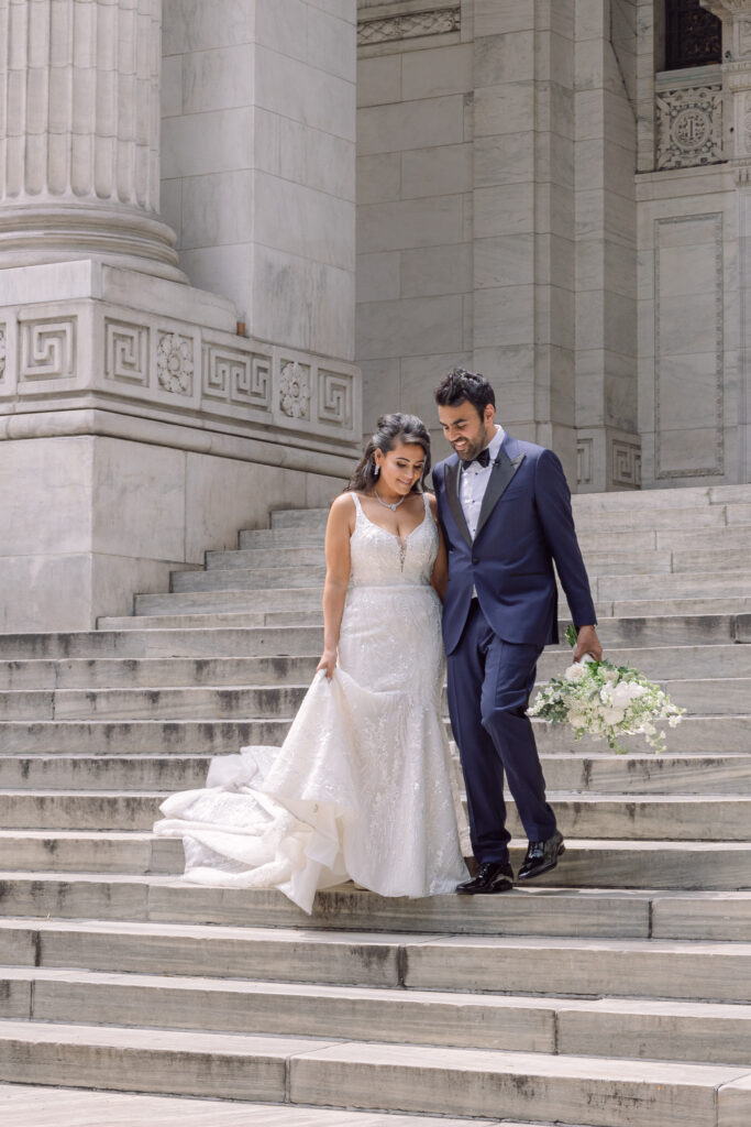 new york public library wedding photography