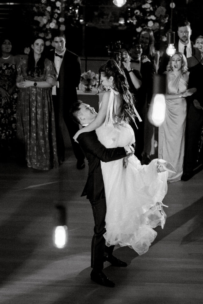 A groom lifts his bride during a dance, his face full of adoration and joy. best wedding photographers in Connecticut
best wedding photographers in New York city
best wedding photographers in tri-state area
Connecticut wedding photographer
Connecticut wedding planning
getaway wedding photographer
Litchfield county wedding photographer
Manhattan wedding planning
New York wedding photographer
travel wedding photographer
wedding day schedule
wedding day schedule template
wedding day timeline
wedding planning tips
wedding schedule template
when to start getting ready on my wedding day