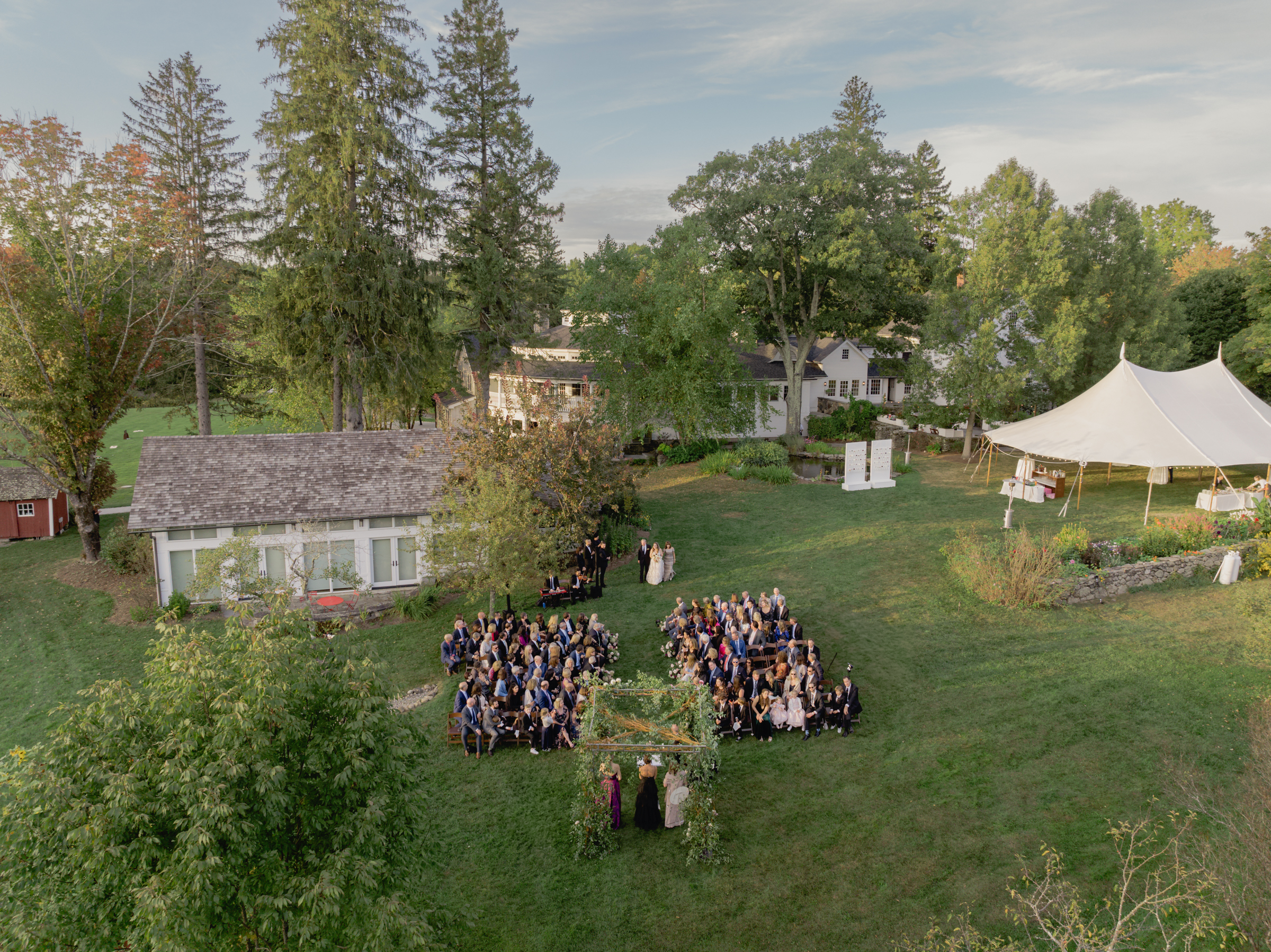 An aerial view of an outdoor wedding ceremony at Winvian Farm. best wedding photographers in Connecticut
best wedding photographers in New York city
best wedding photographers in tri-state area
Connecticut wedding photographer
Connecticut wedding planning
getaway wedding photographer
Litchfield county wedding photographer
Manhattan wedding planning
New York wedding photographer
travel wedding photographer
wedding day schedule
wedding day schedule template
wedding day timeline
wedding planning tips
wedding schedule template
when to start getting ready on my wedding day