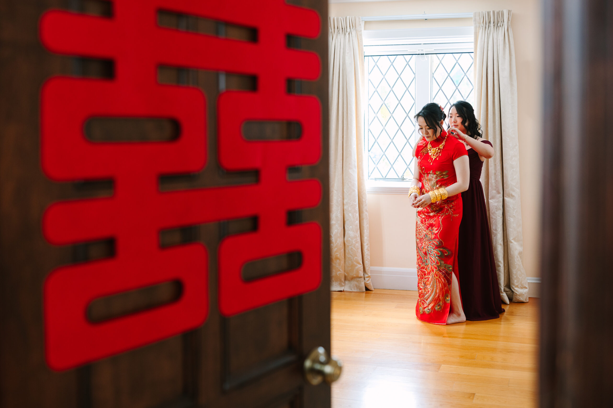 A candid portrait of a bride getting ready with help from a loved one. best wedding photographers in Connecticut
best wedding photographers in New York city
best wedding photographers in tri-state area
Connecticut wedding photographer
Connecticut wedding planning
getaway wedding photographer
Litchfield county wedding photographer
Manhattan wedding planning
New York wedding photographer
travel wedding photographer
wedding day schedule
wedding day schedule template
wedding day timeline
wedding planning tips
wedding schedule template
when to start getting ready on my wedding day