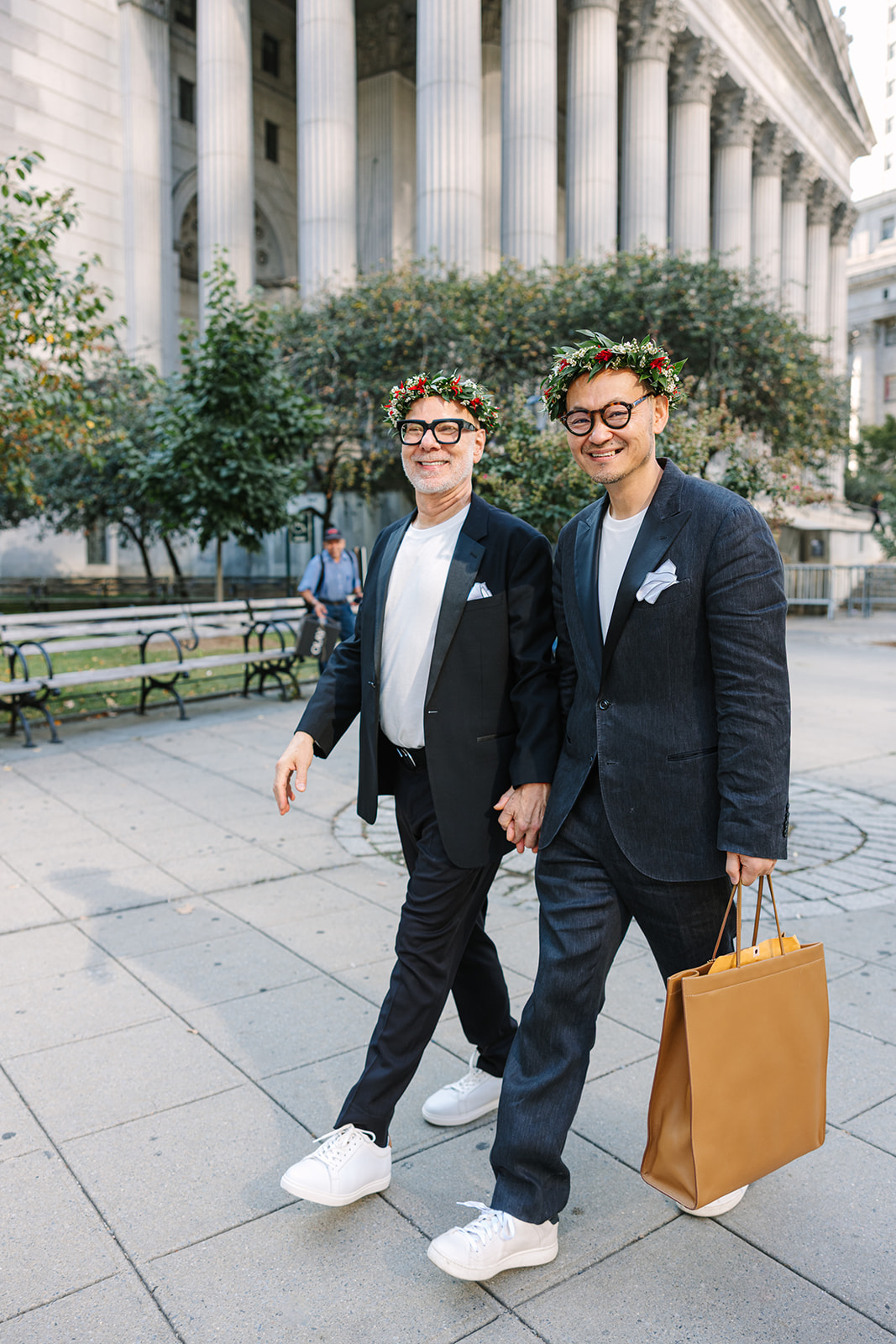 Ron Ben-Israel and Hiro Aihara NYC City Hall Wedding