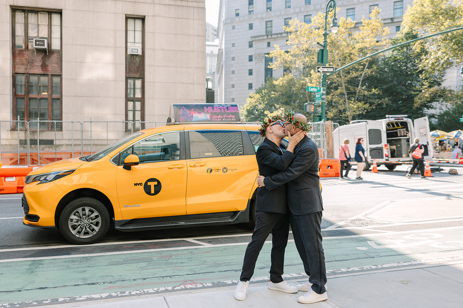 Ron Ben-Israel and Hiro Aihara NYC City Hall Wedding
