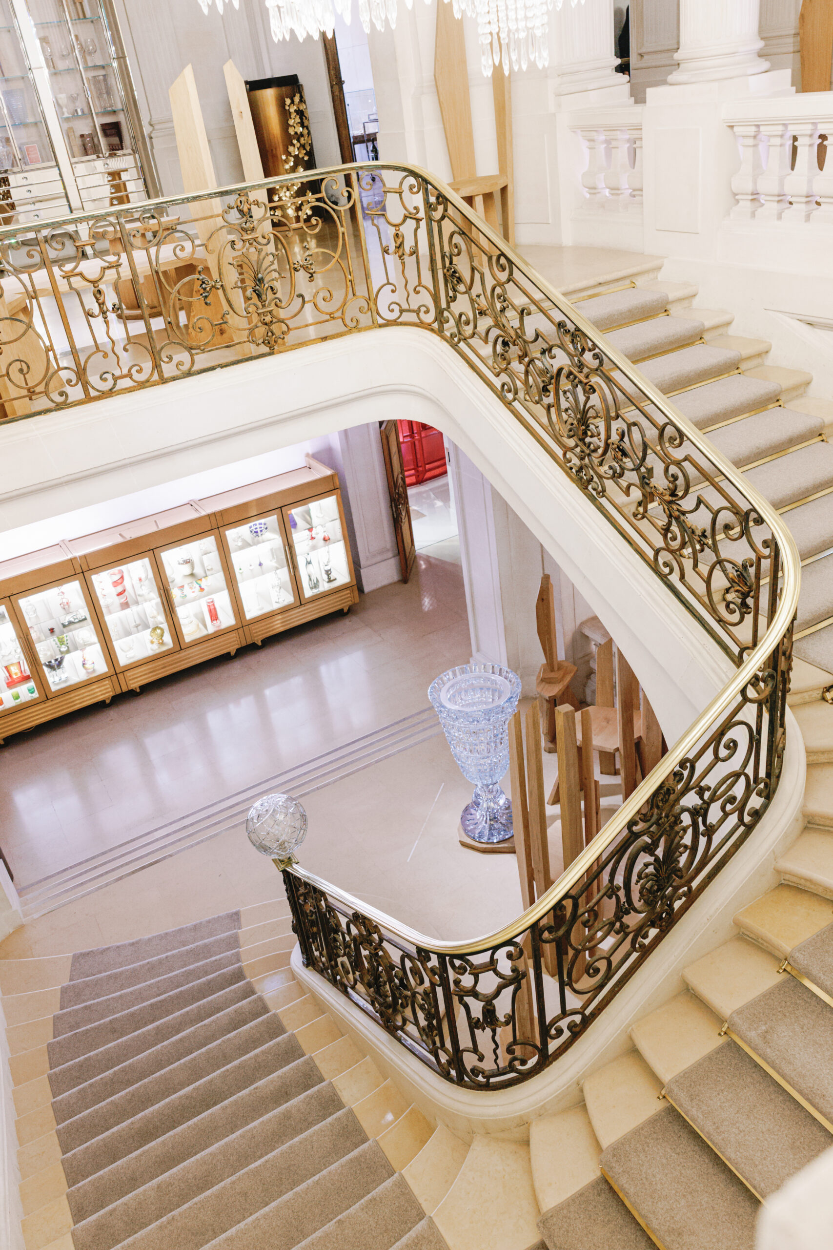 Stairway at Private Ballroom at Maison Baccarat Paris