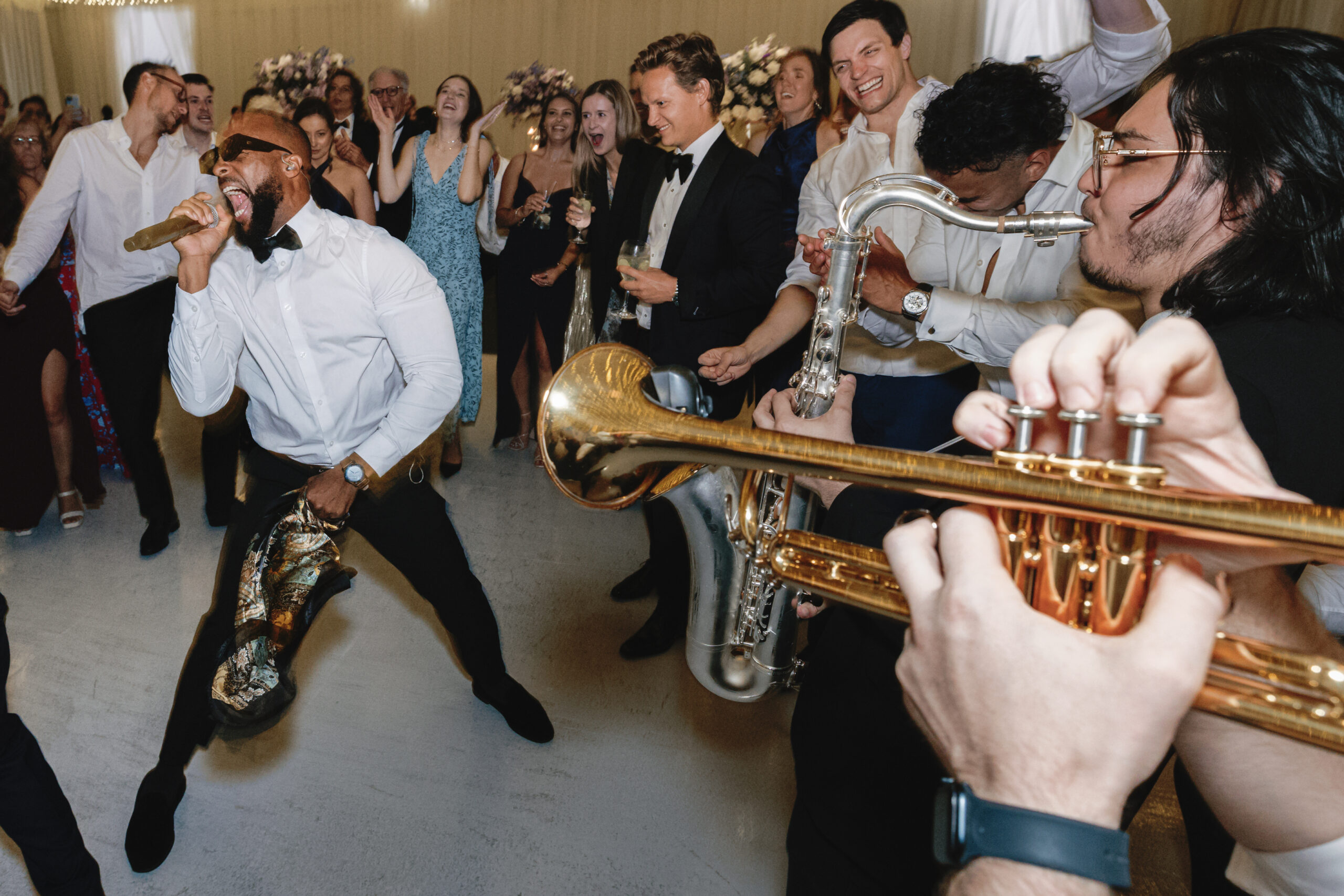Live Band at Sleepy Hollow Country Club Wedding