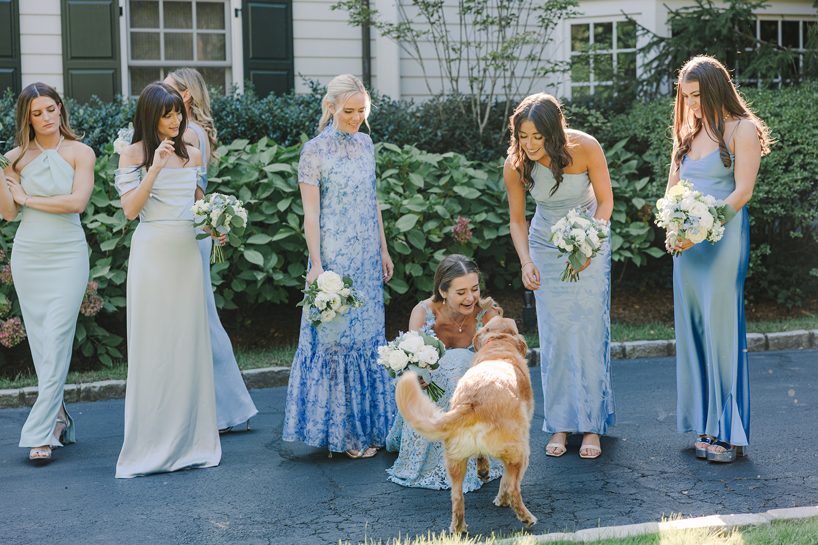 Wedding Party Photos at Private Estate