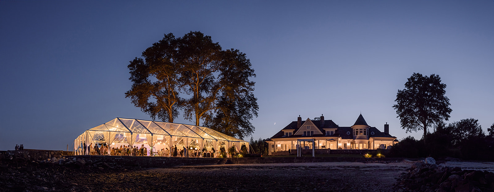 Tented Wedding Reception at Private Estate in New York