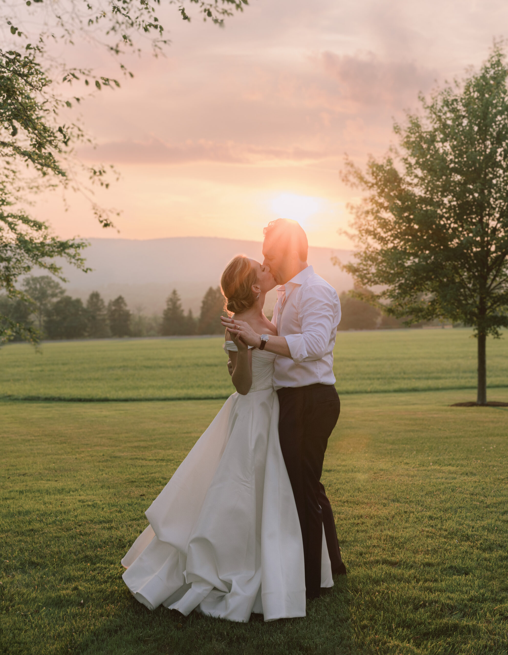 sunset at lionrock farm