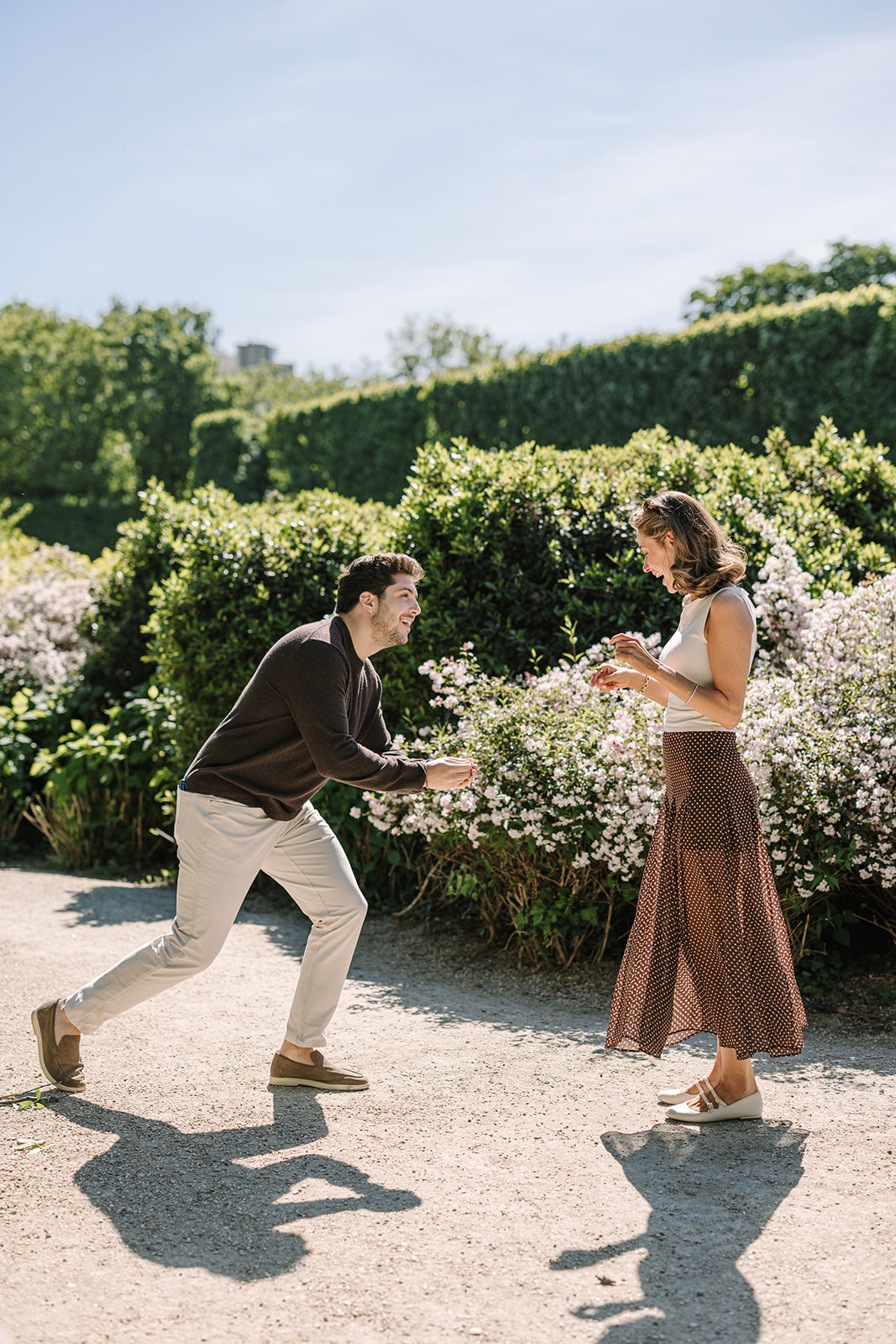 Surprise Proposal at Musée Rodin in Paris