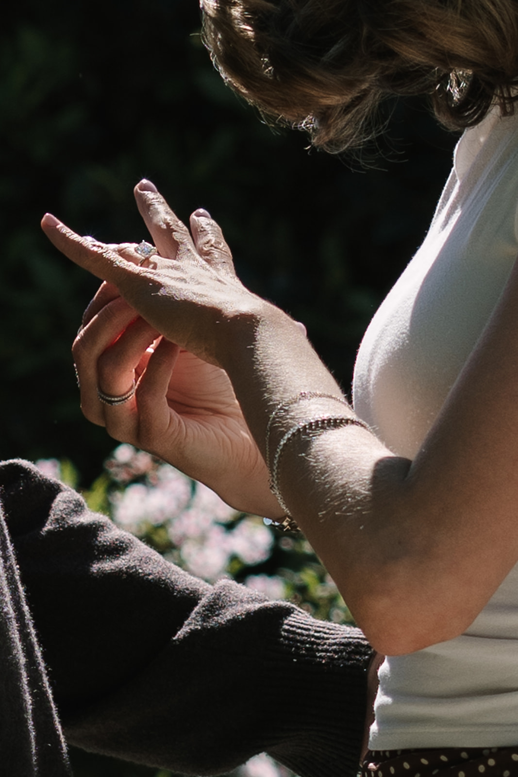 Images of Proposal in Garden at Musée Rodin in Paris