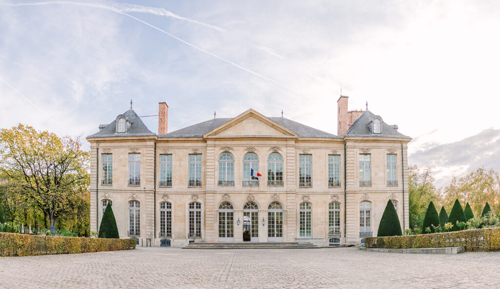 Facade of Hôtel Biron at Musée Rodin