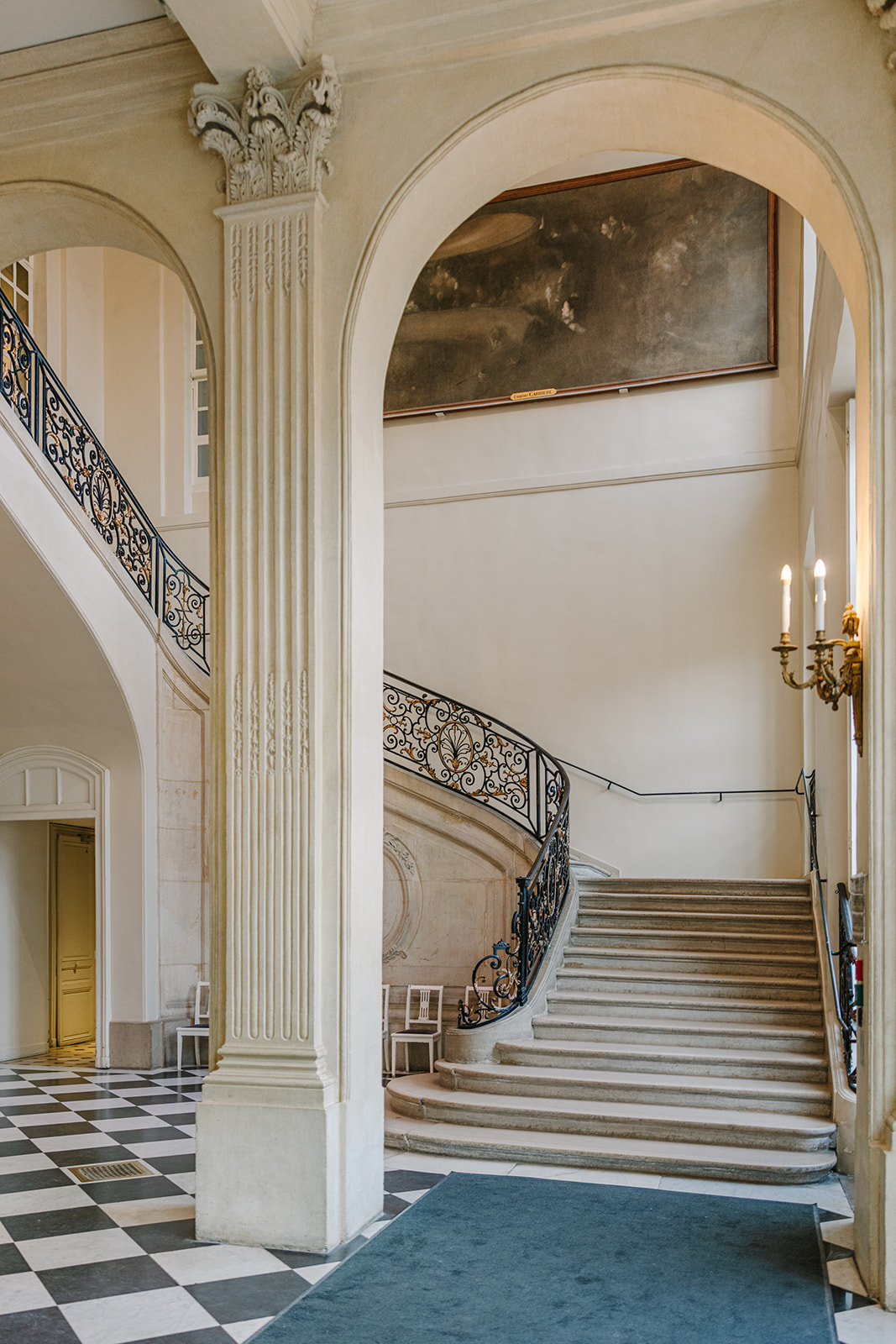 musee rodin paris staircase