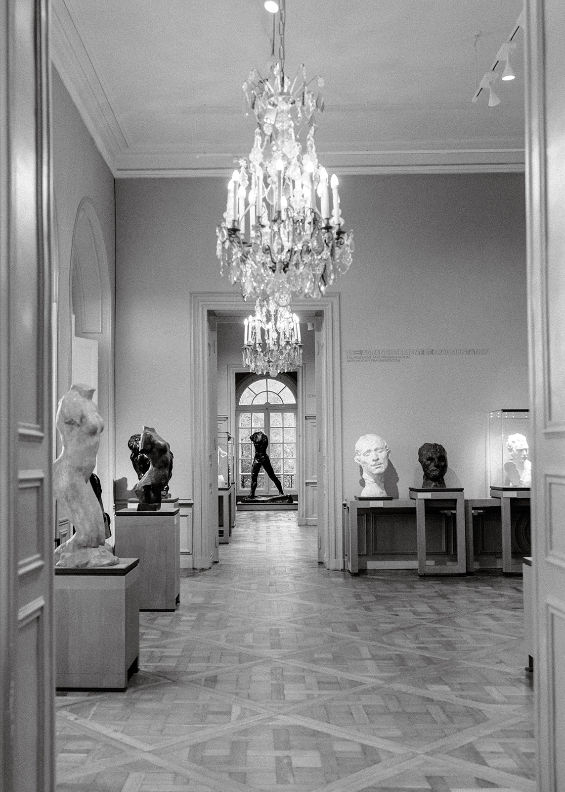 rodin sculpture in the musee rodin paris